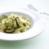 Bandpasta med ruccolapesto
