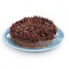Brownietrta med konjakstryffel